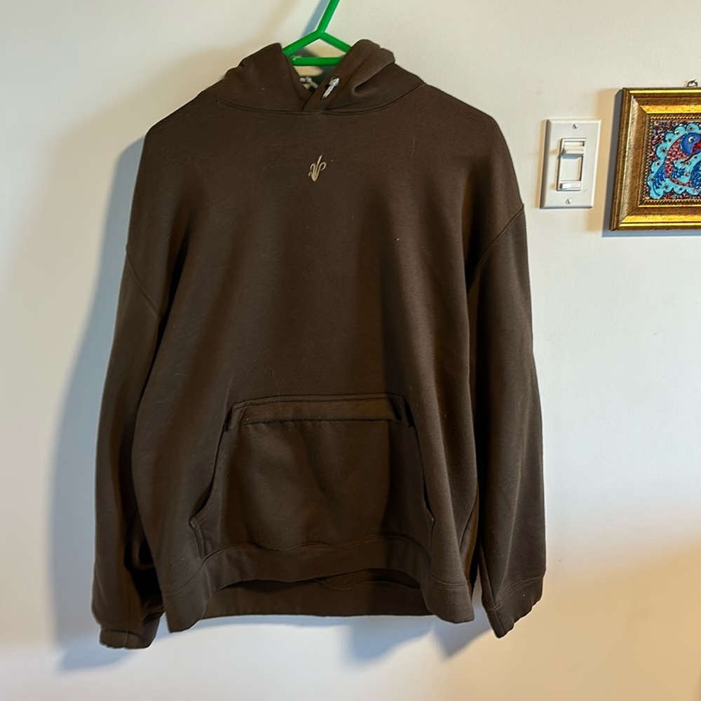 Brown Avery hoodie size L